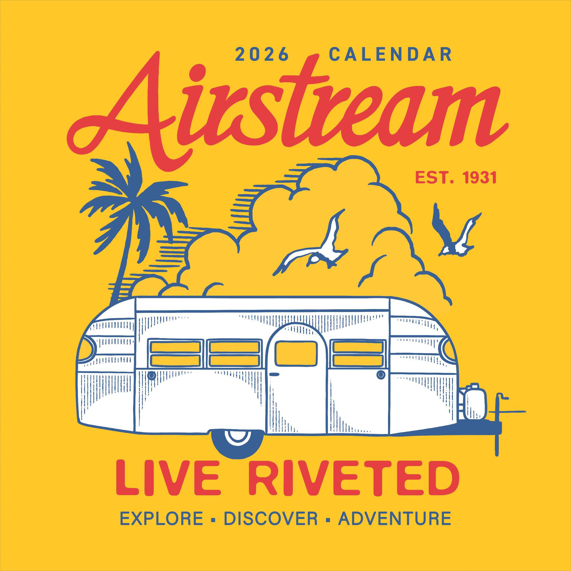 2026 Airstream Wall Calendar